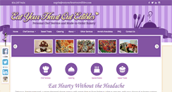 Desktop Screenshot of eatyourheartoutedibles.com